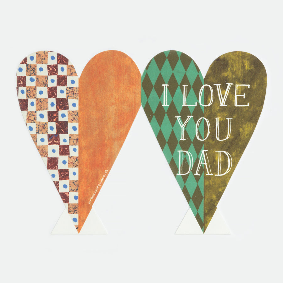 I Love You Dad Heart