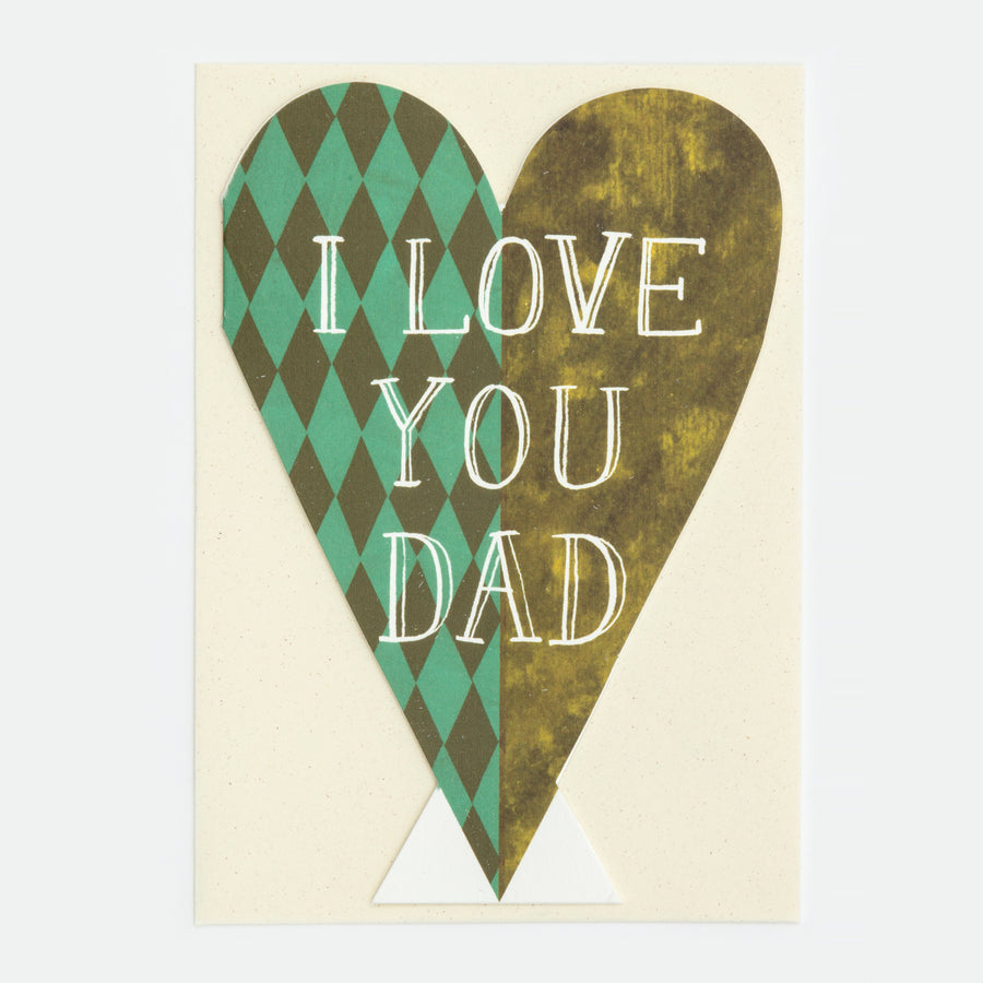 I Love You Dad Heart